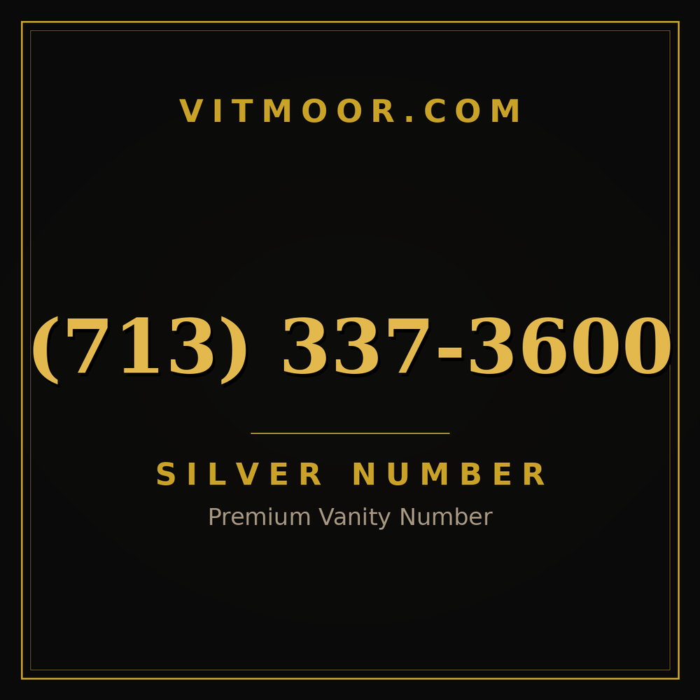 713 337-3600