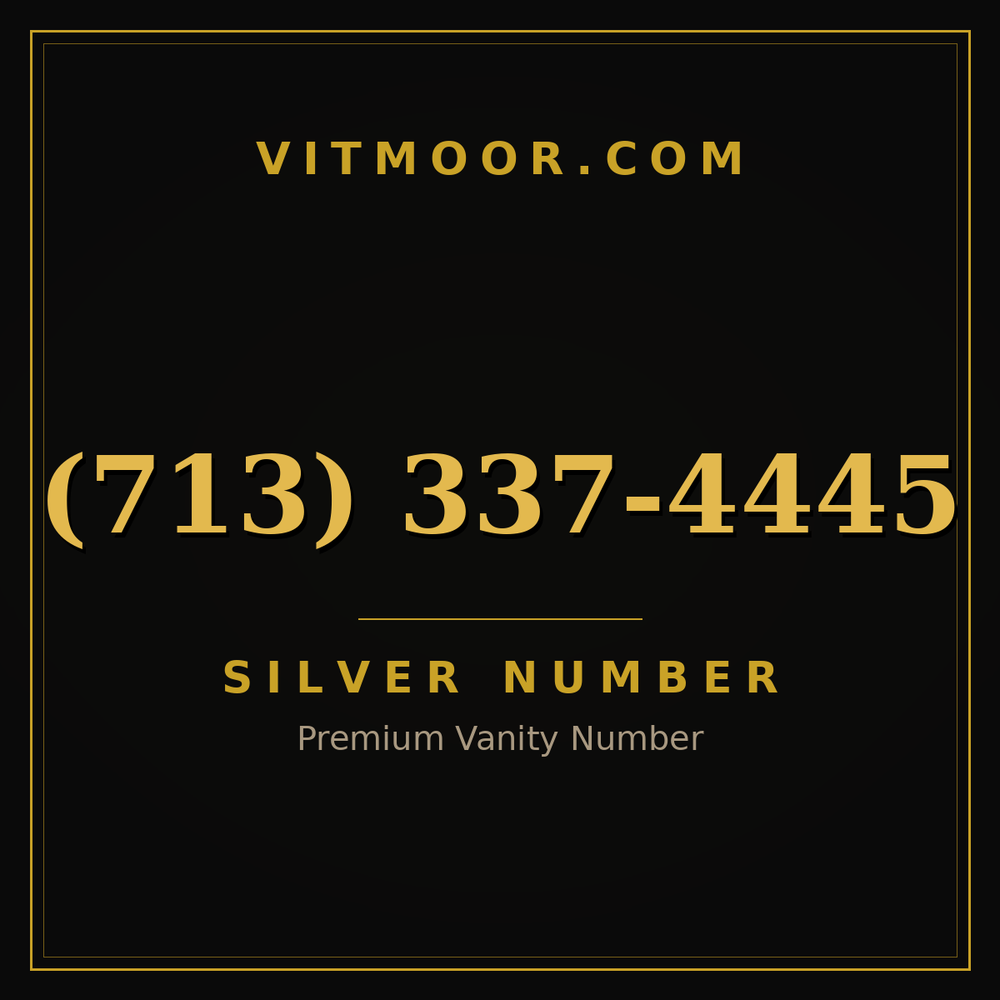 713 337-4445