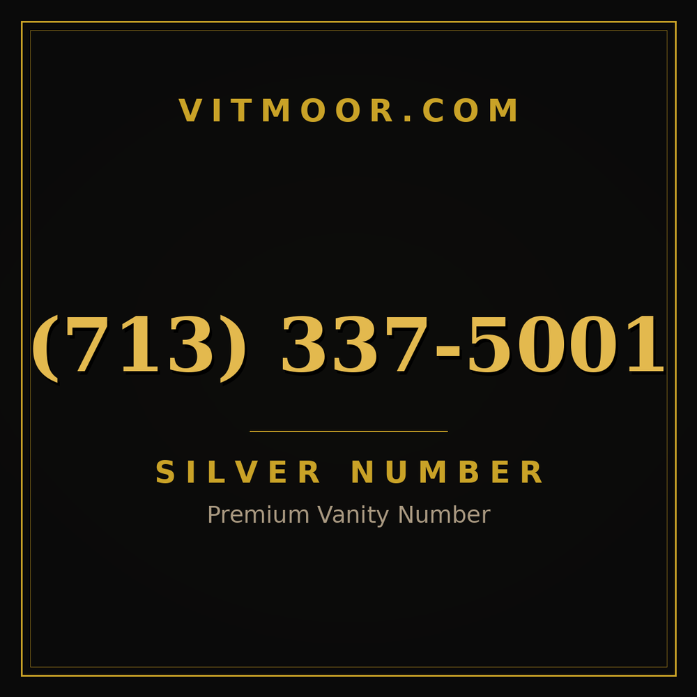 713 337-5001