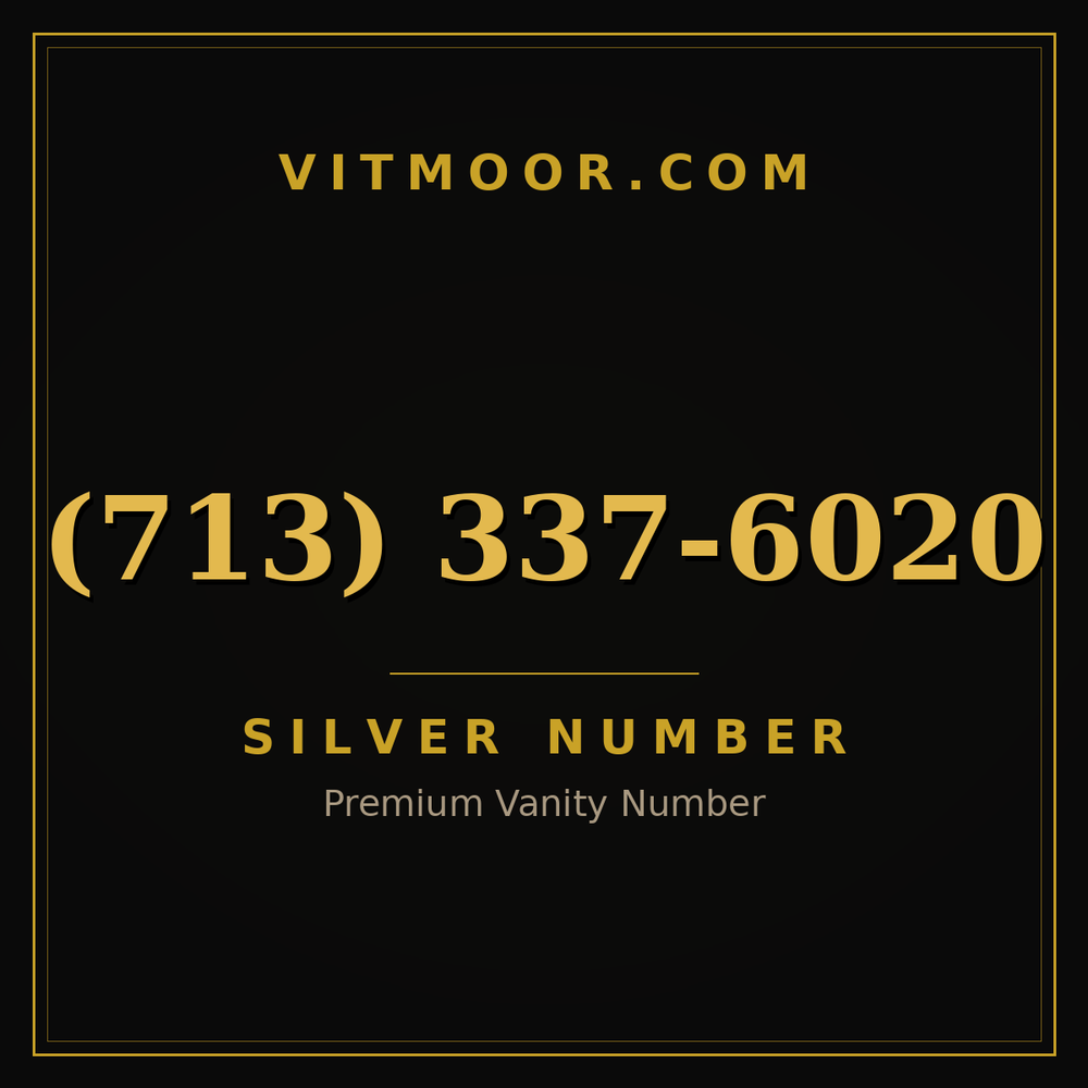 713 337-6020