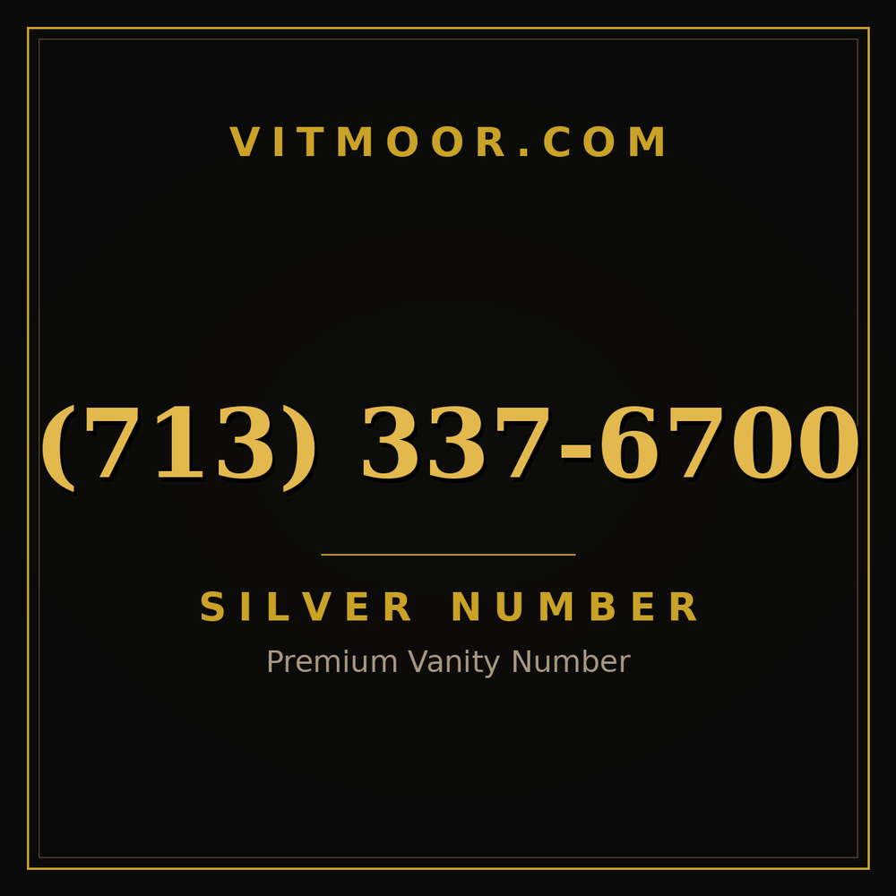 713 337-6700