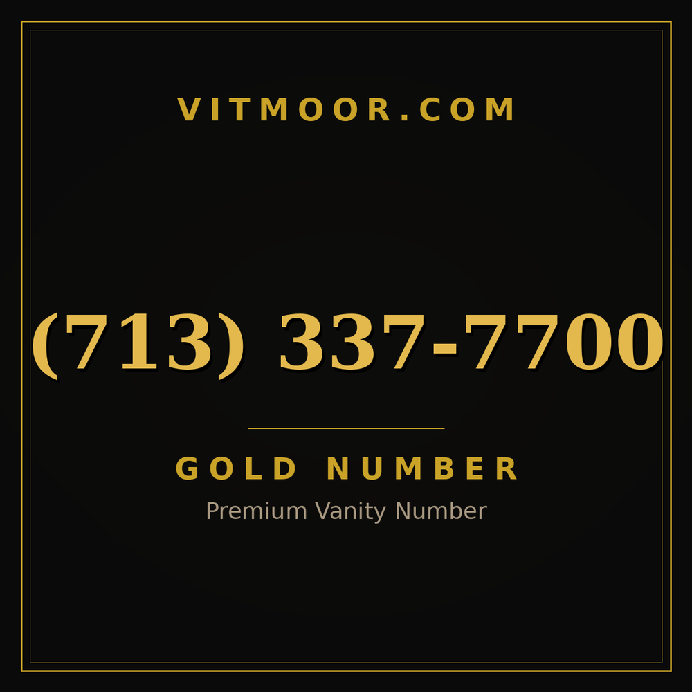 713 337-7700