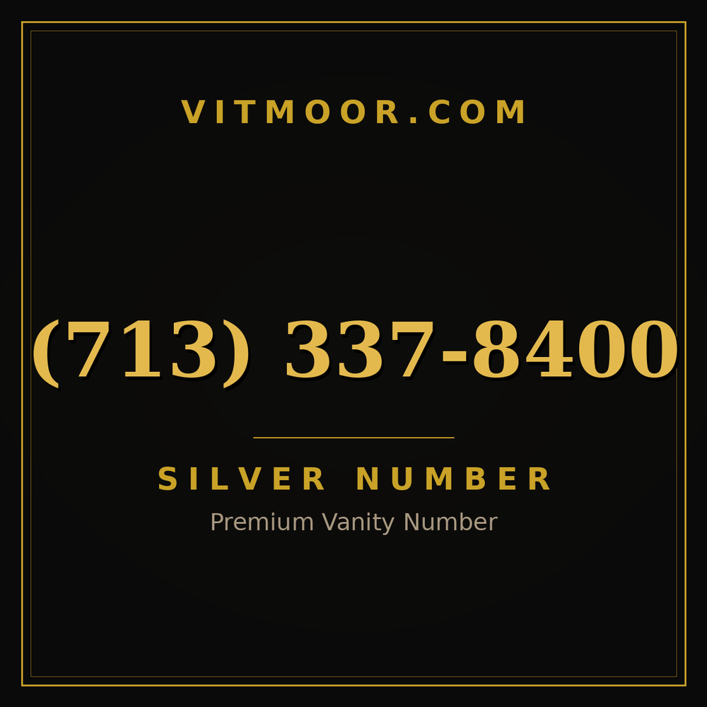 713 337-8400