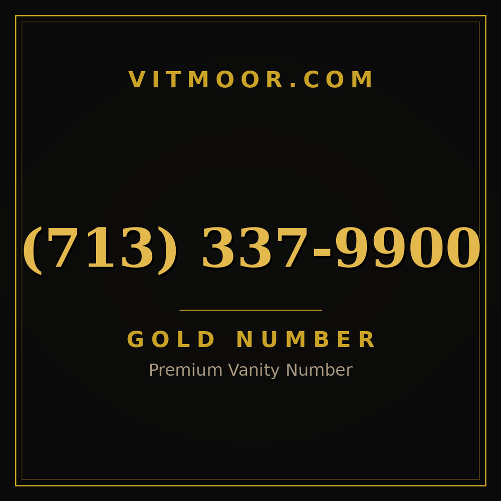713 337-9900