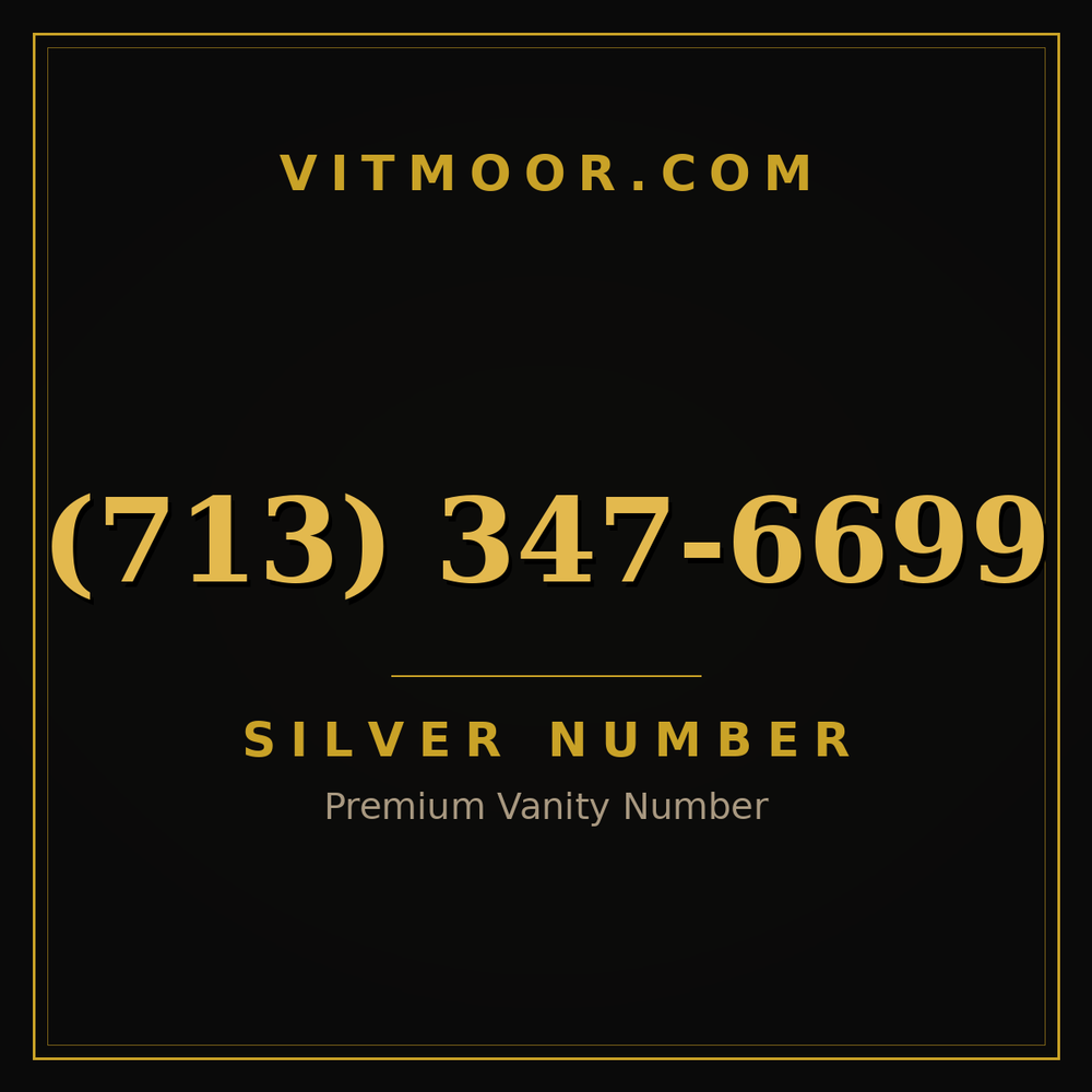 713 347-6699