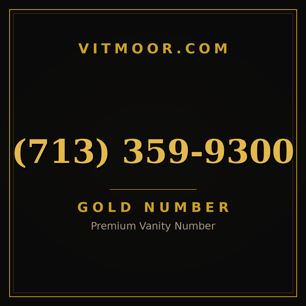 713 359-9300