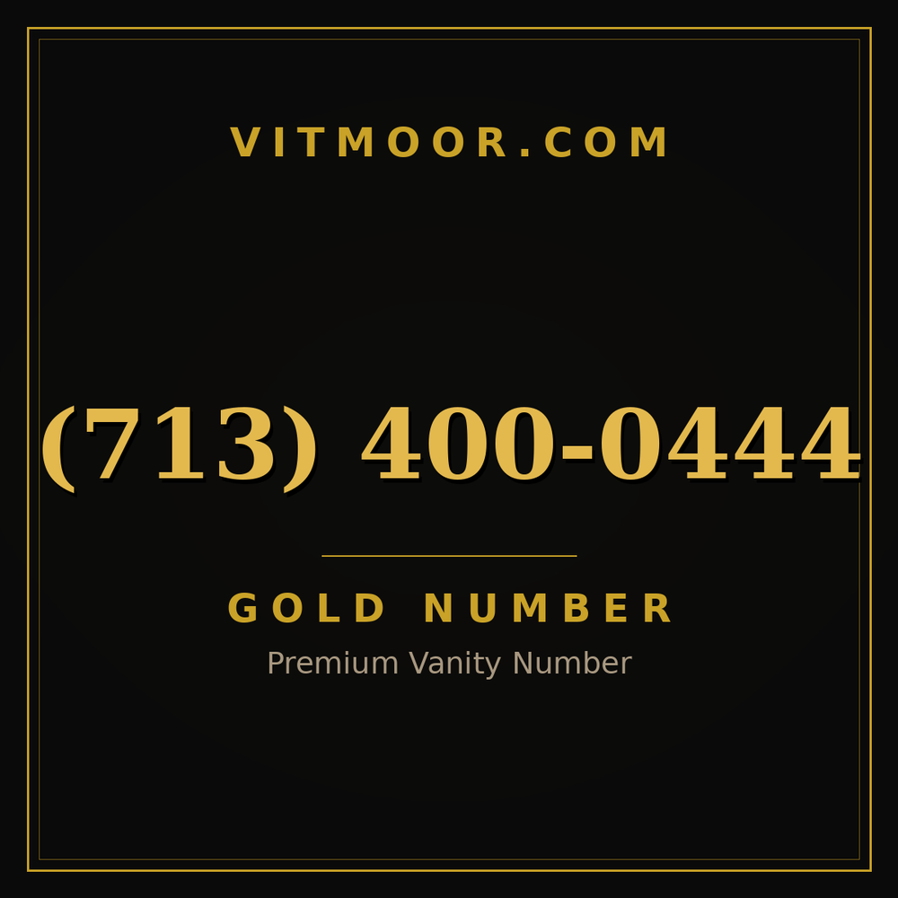 713 400-0444