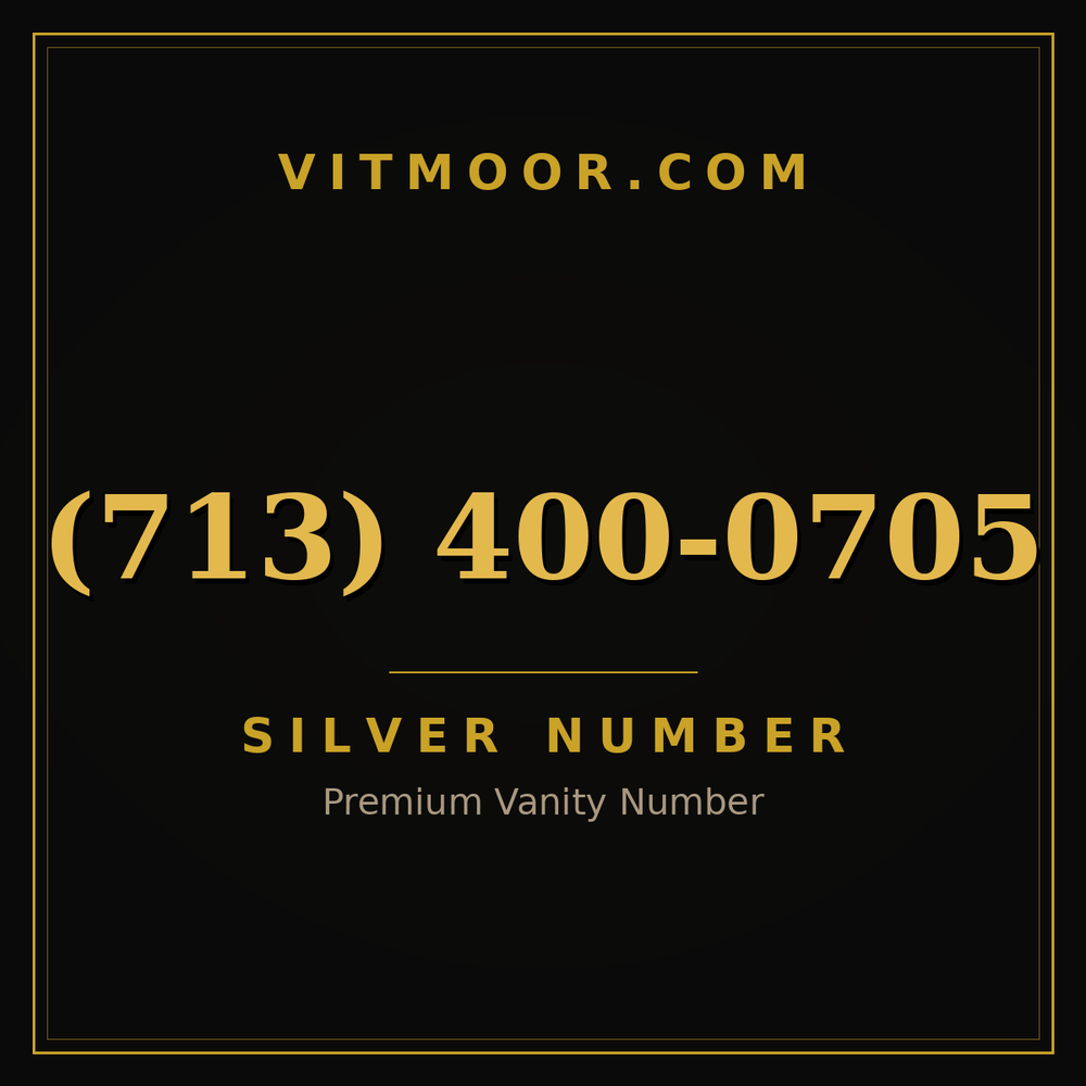 713 400-0705