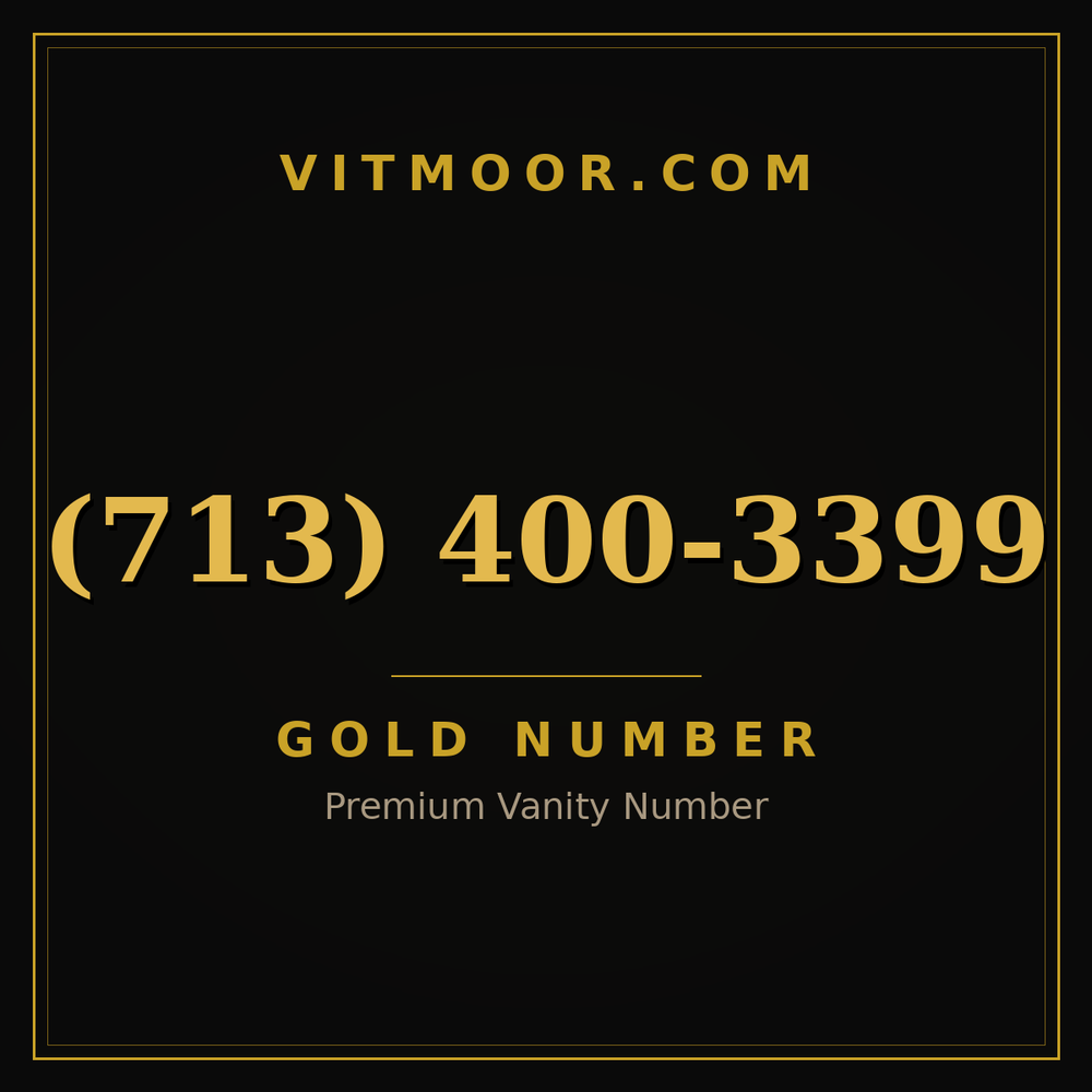 713 400-3399
