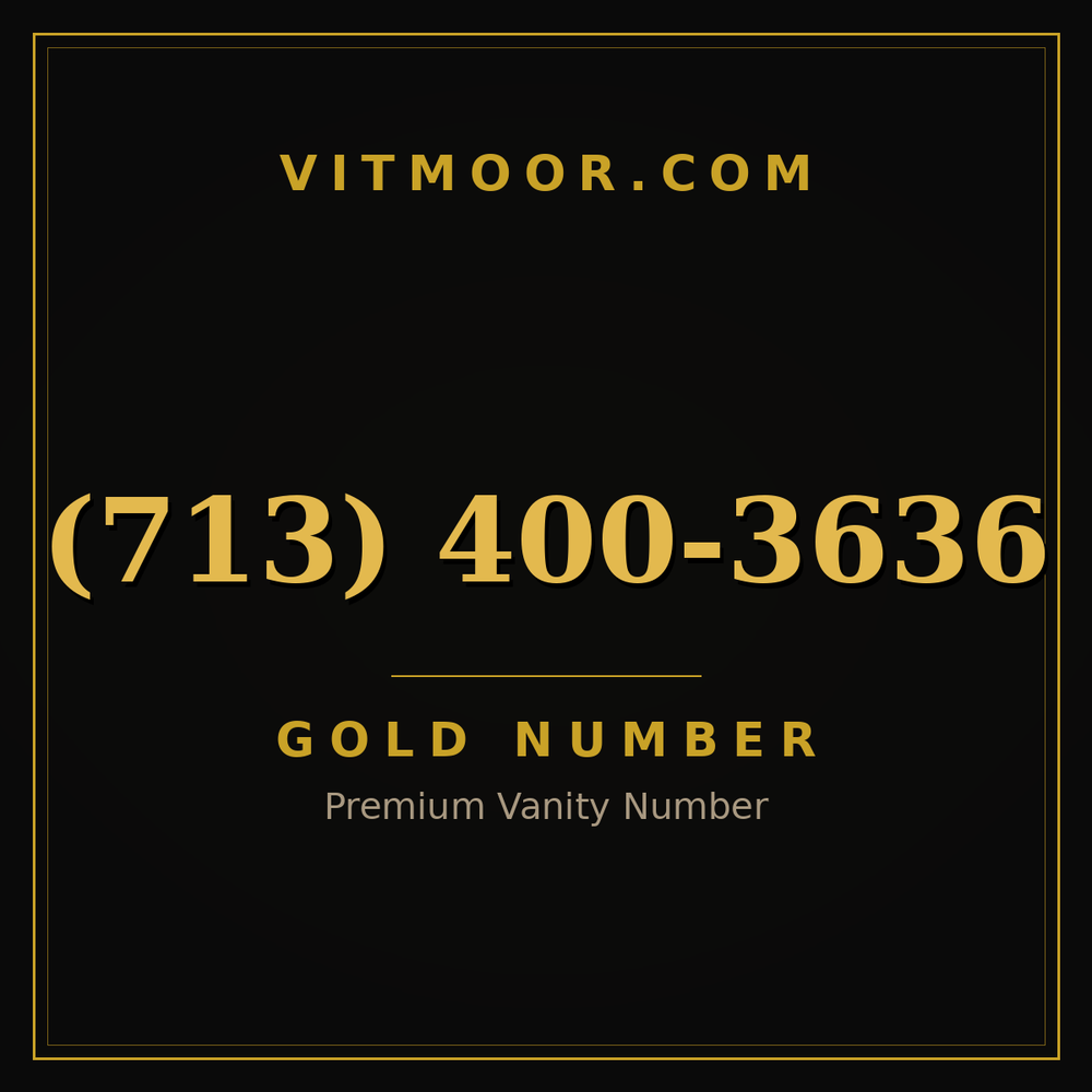 713 400-3636