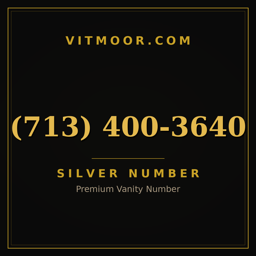 713 400-3640