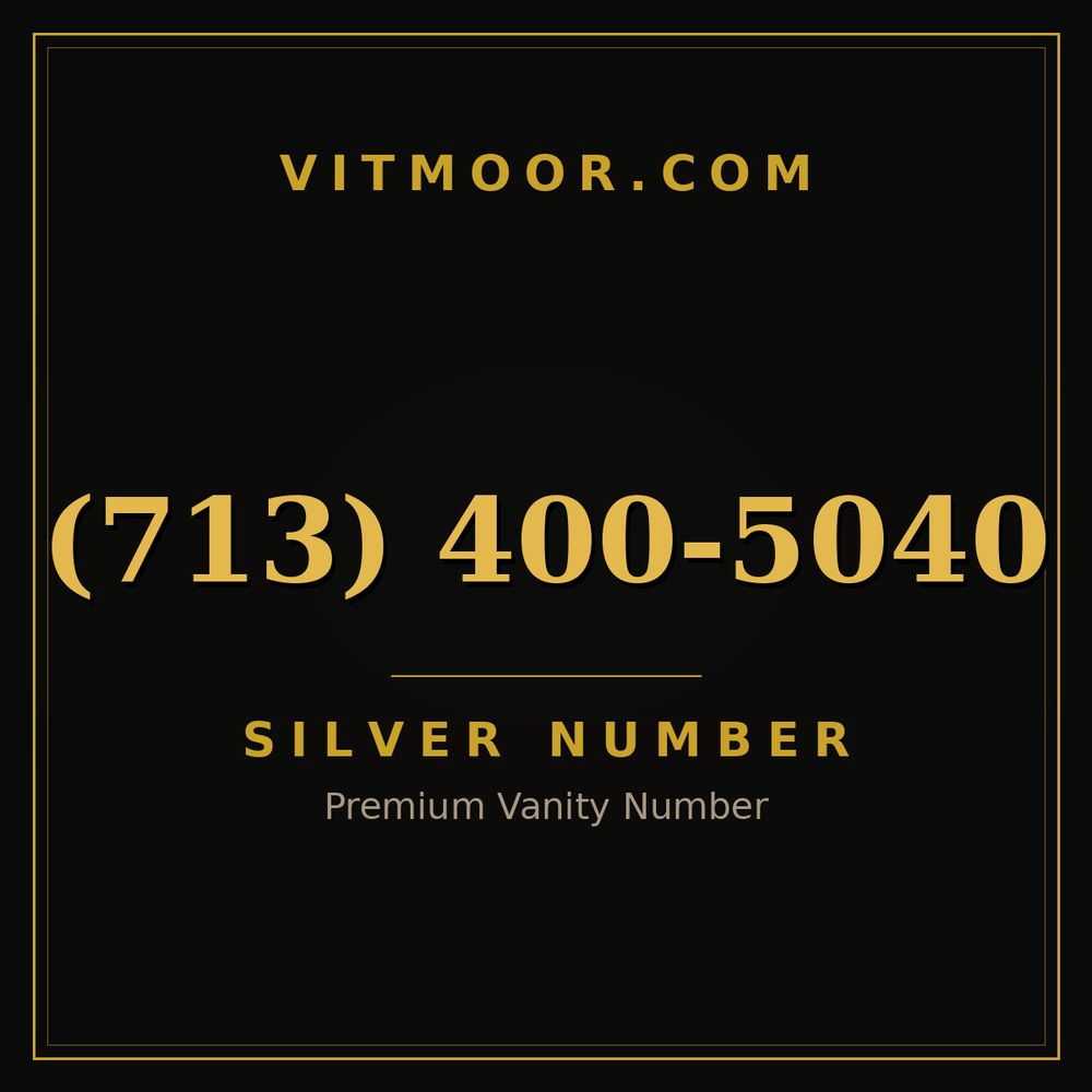 713 400-5040