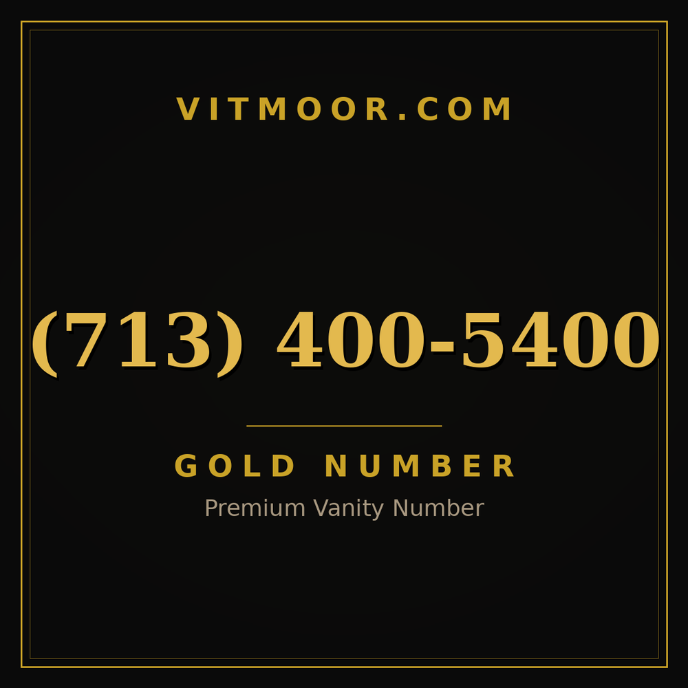 713 400-5400