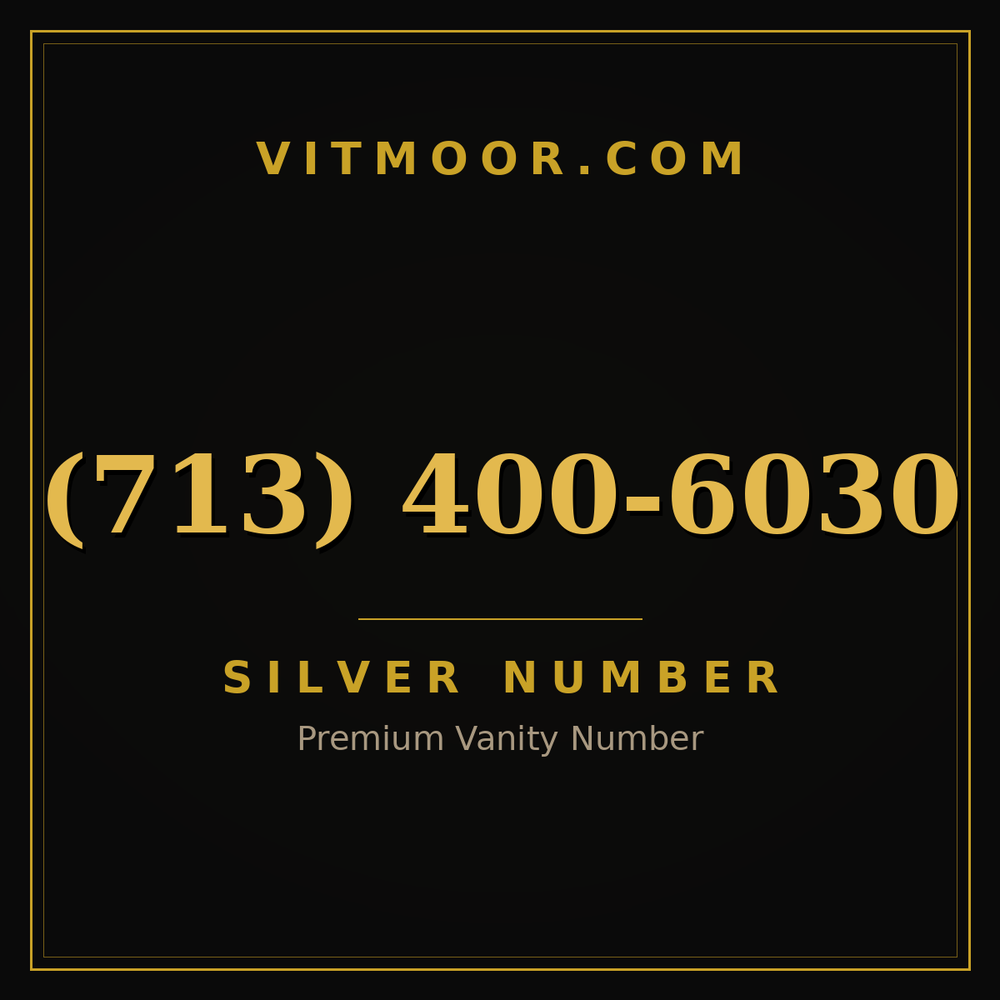 713 400-6030