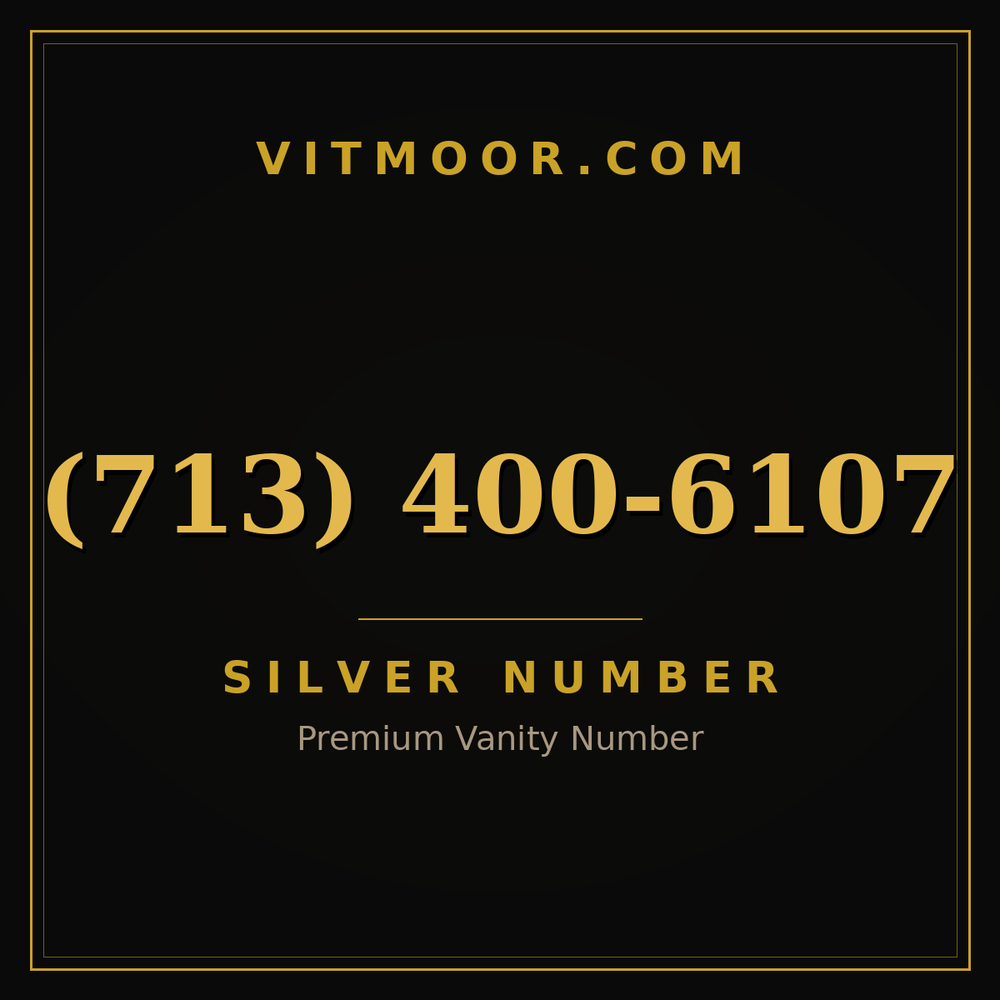 713 400-6107