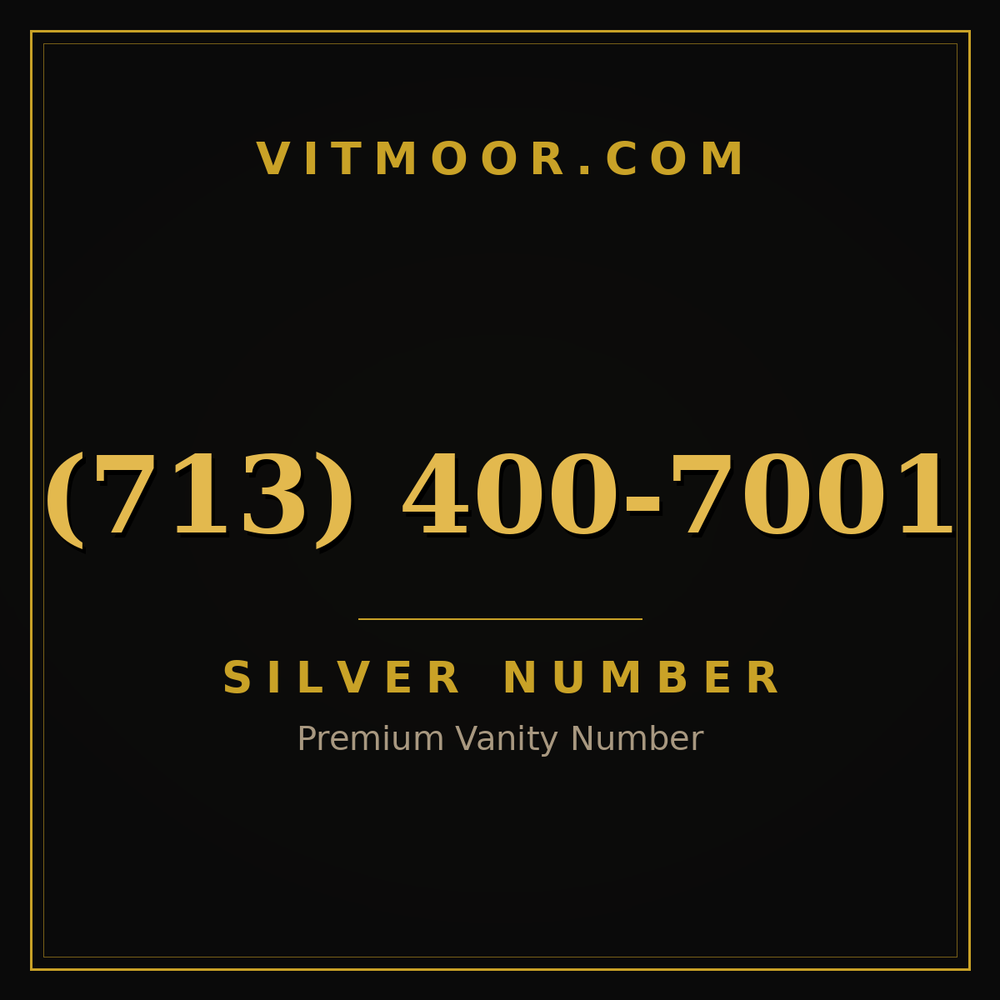 713 400-7001