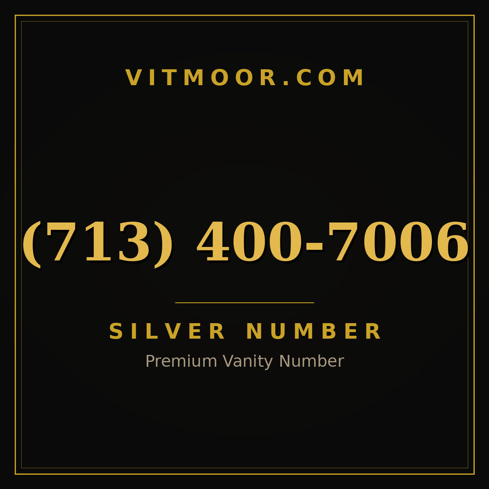 713 400-7006