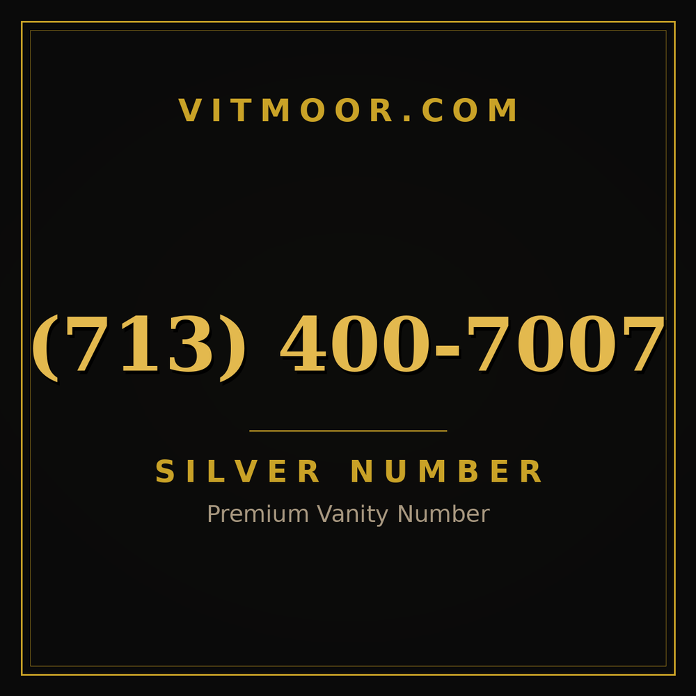 713 400-7007