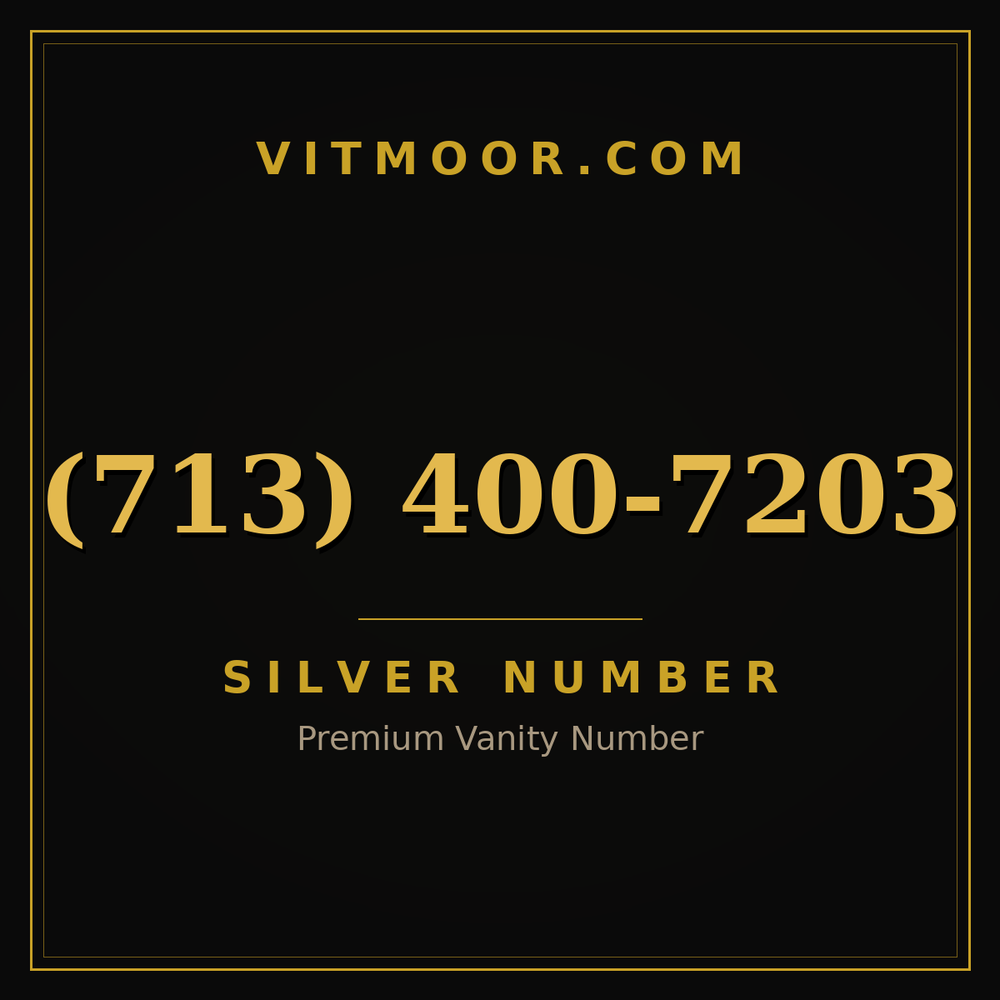 713 400-7203