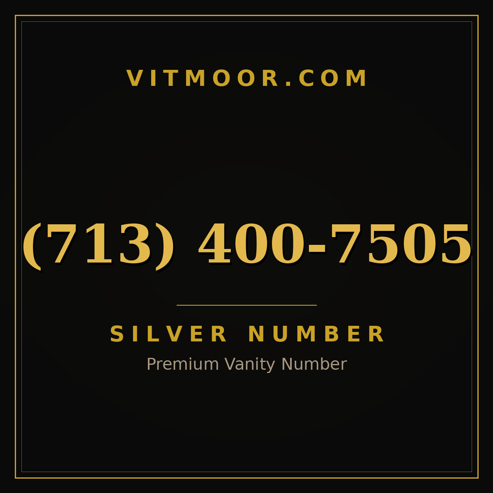 713 400-7505