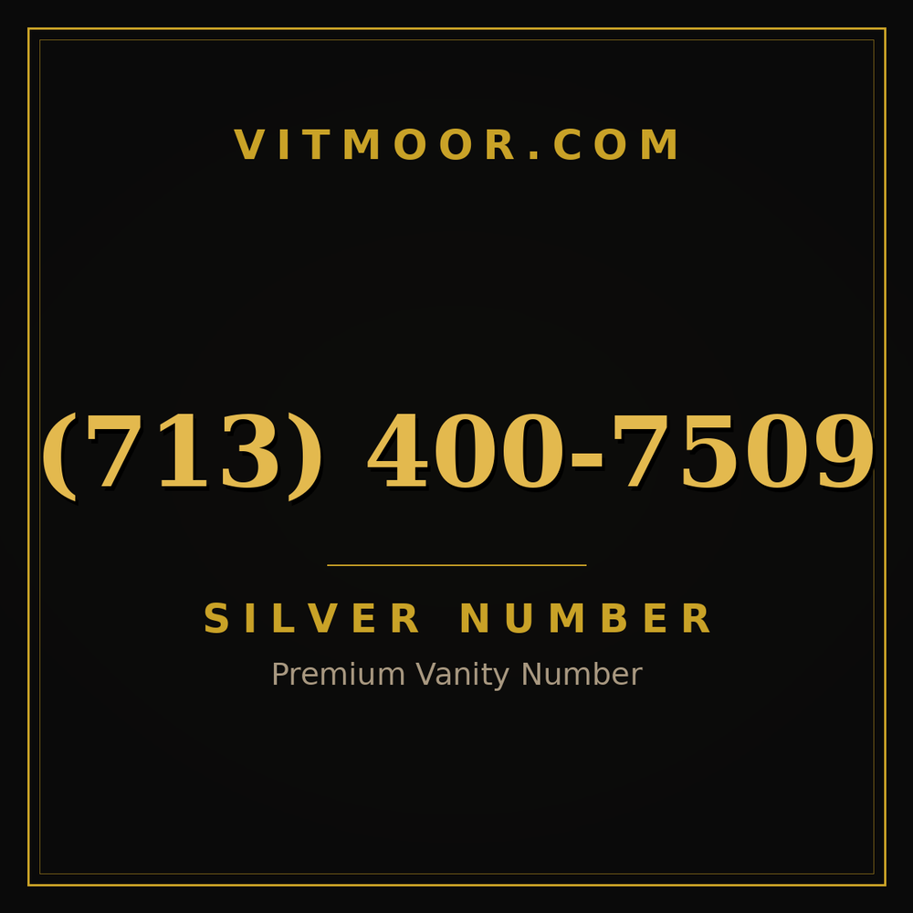 713 400-7509