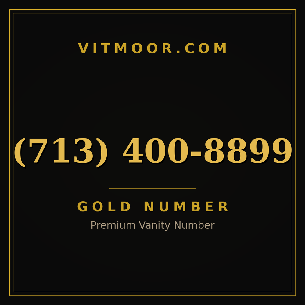 713 400-8899