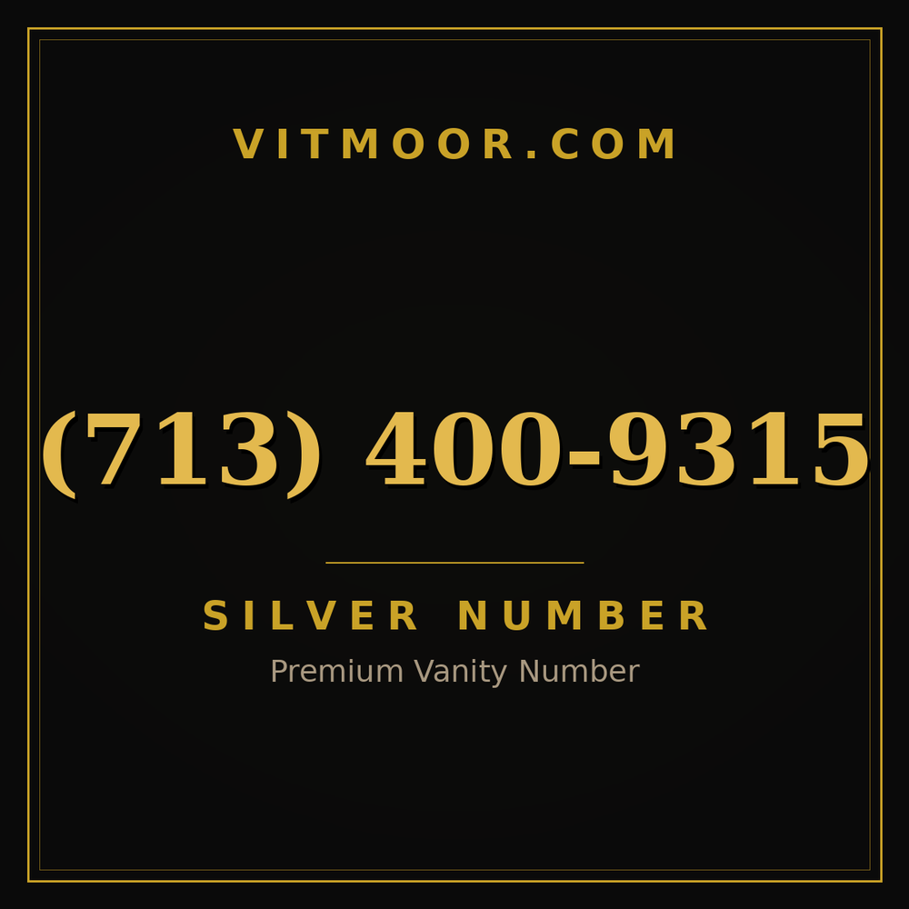 713 400-9315