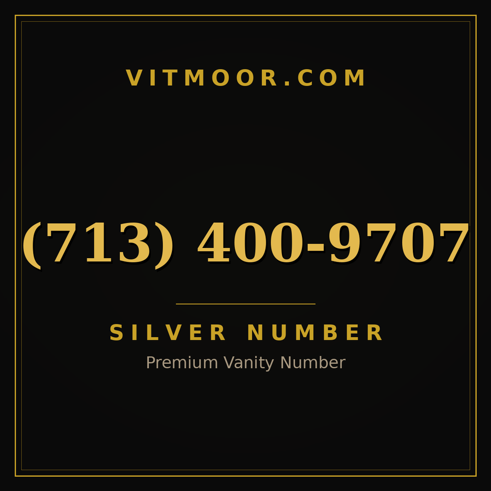 713 400-9707