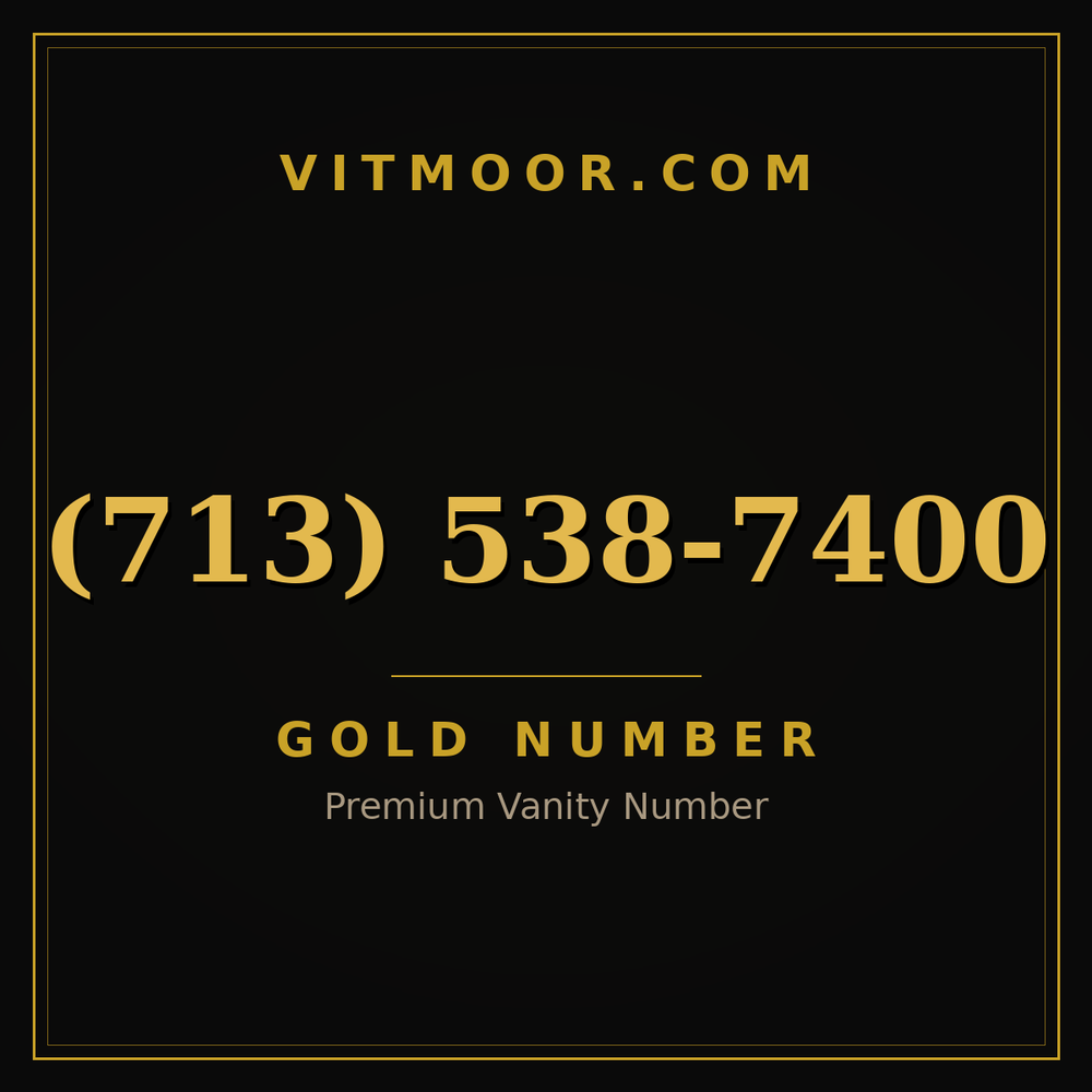 713 538-7400