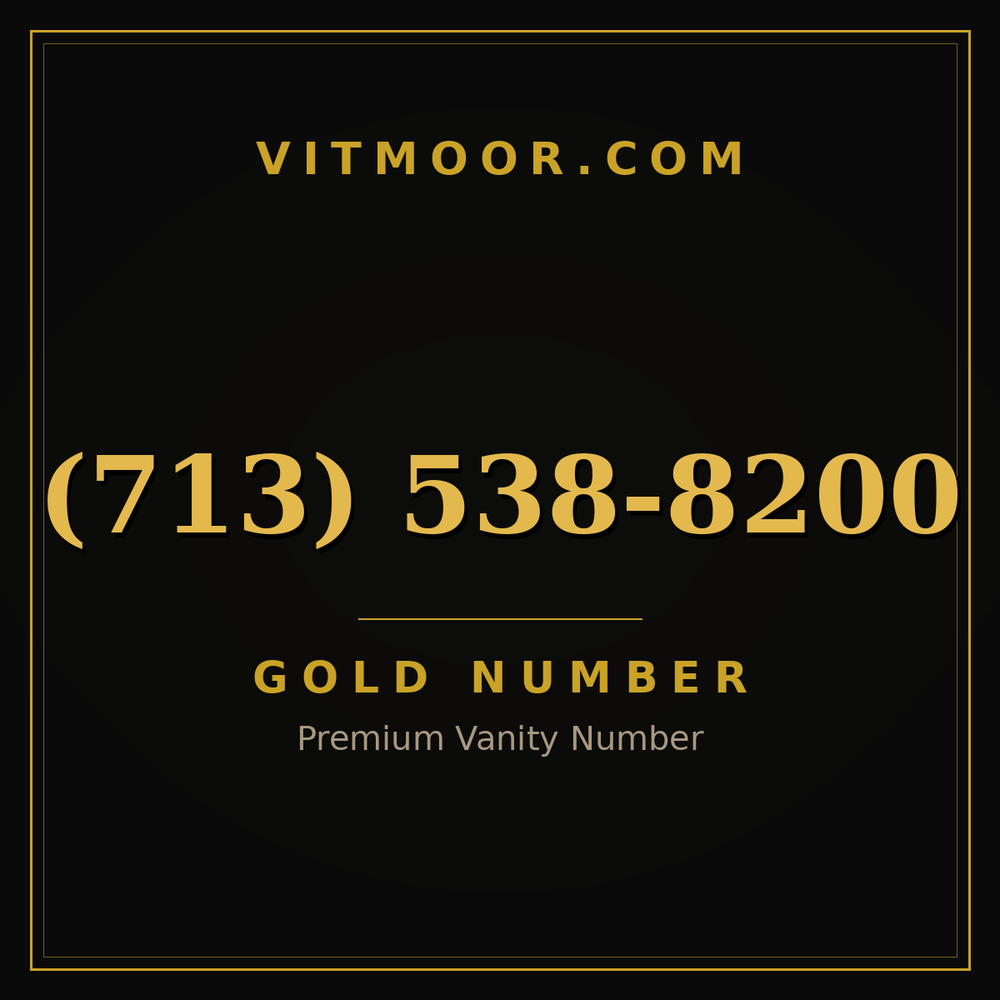 713 538-8200