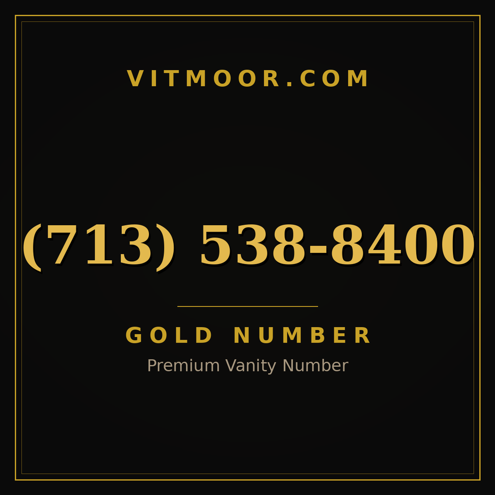 713 538-8400