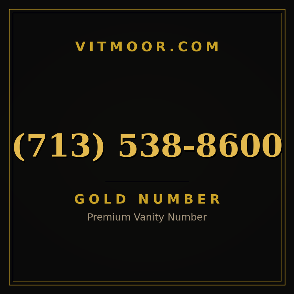 713 538-8600