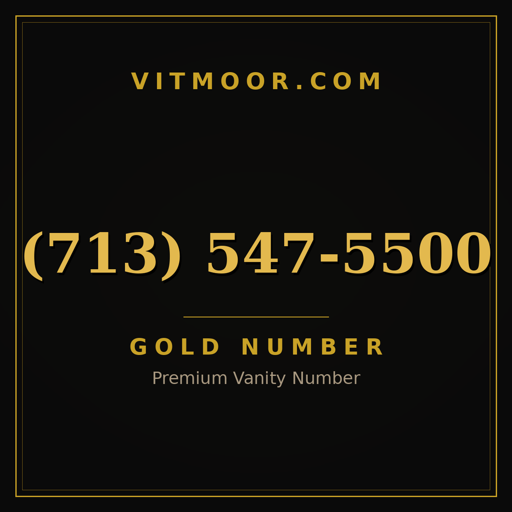 713 547-5500