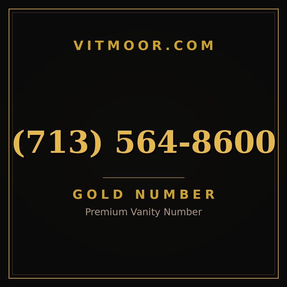 713 564-8600