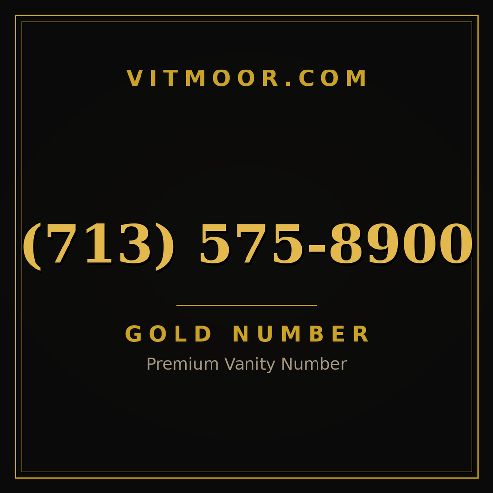 713 575-8900