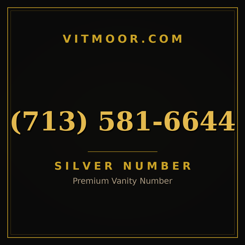 713 581-6644