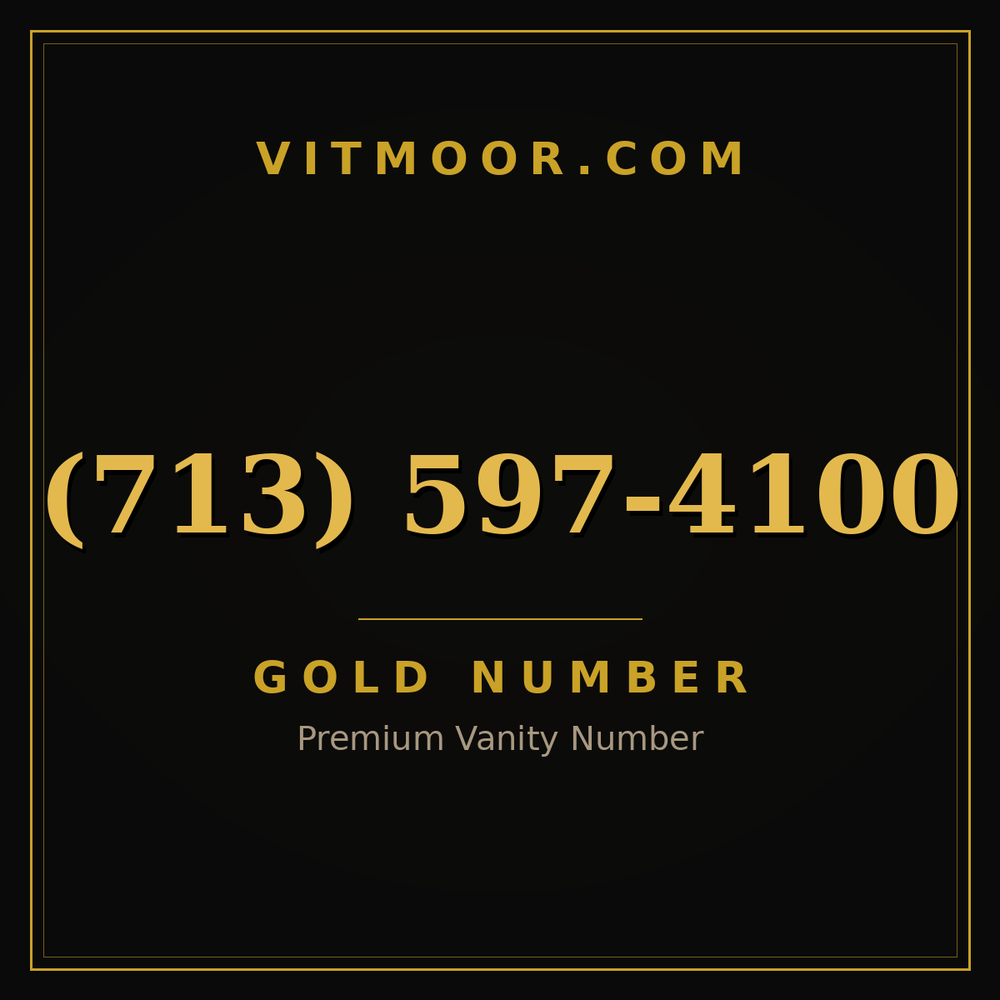 713 597-4100
