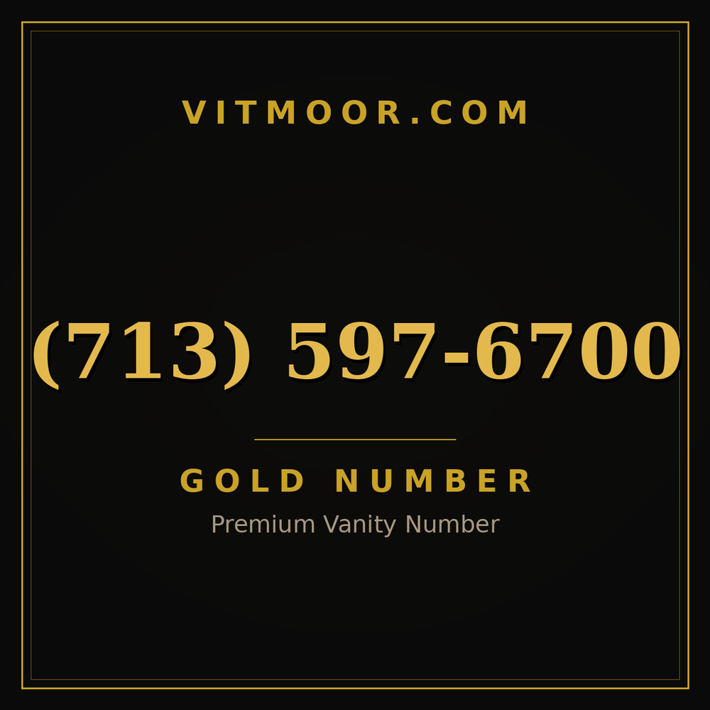 713 597-6700