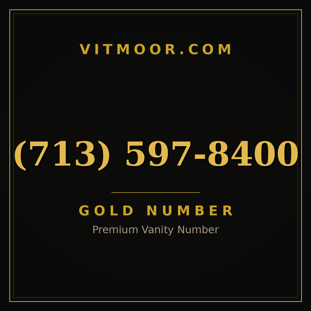 713 597-8400