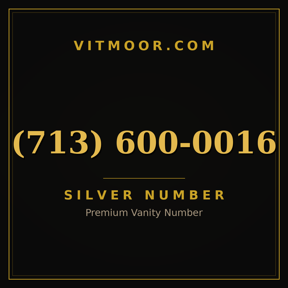 713 600-0016