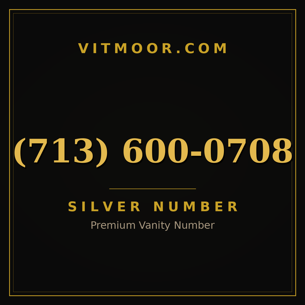 713 600-0708
