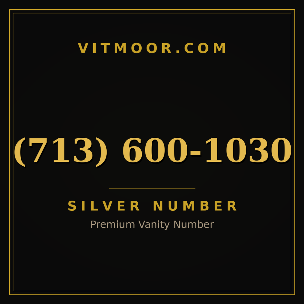 713 600-1030