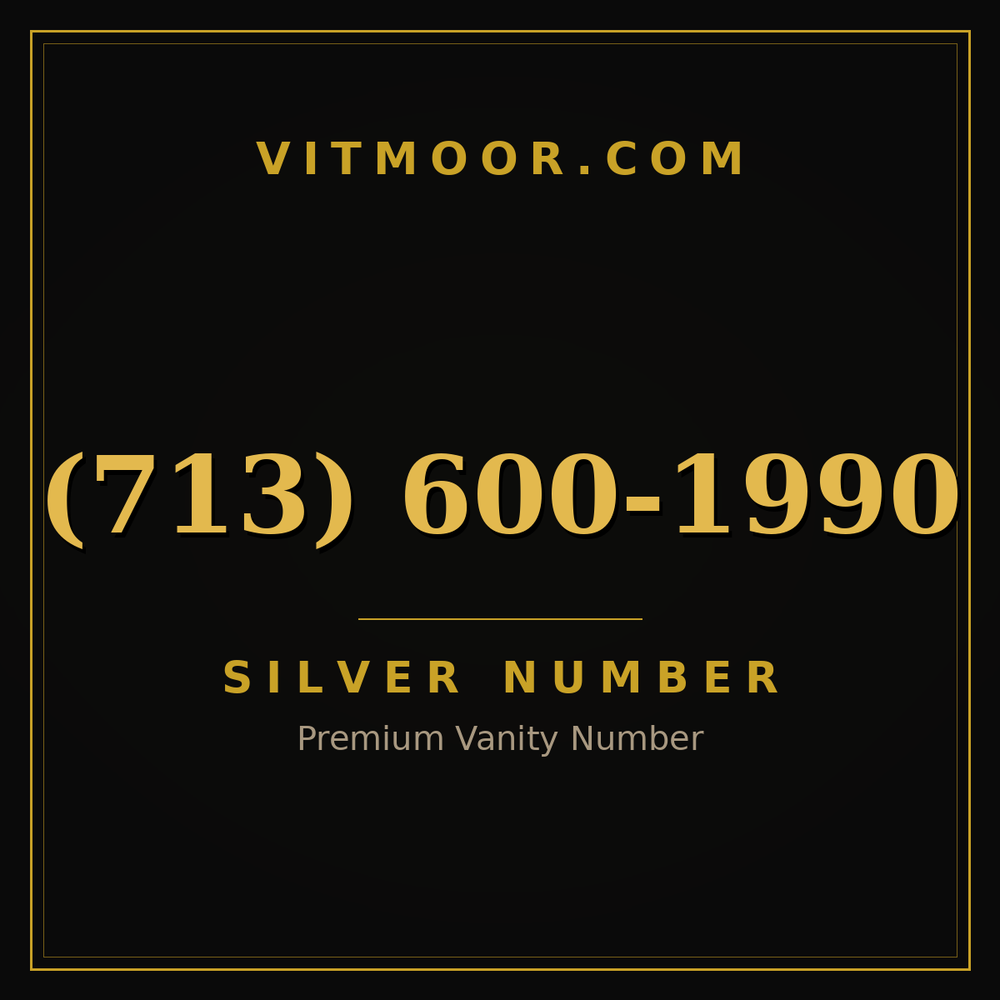 713 600-1990