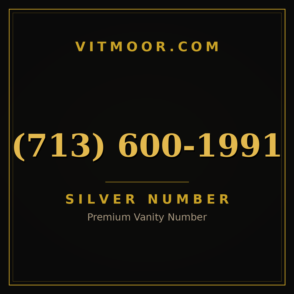 713 600-1991