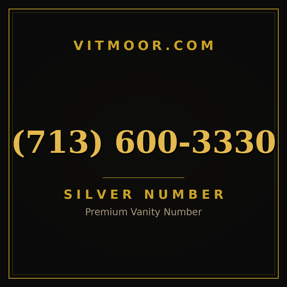 713 600-3330