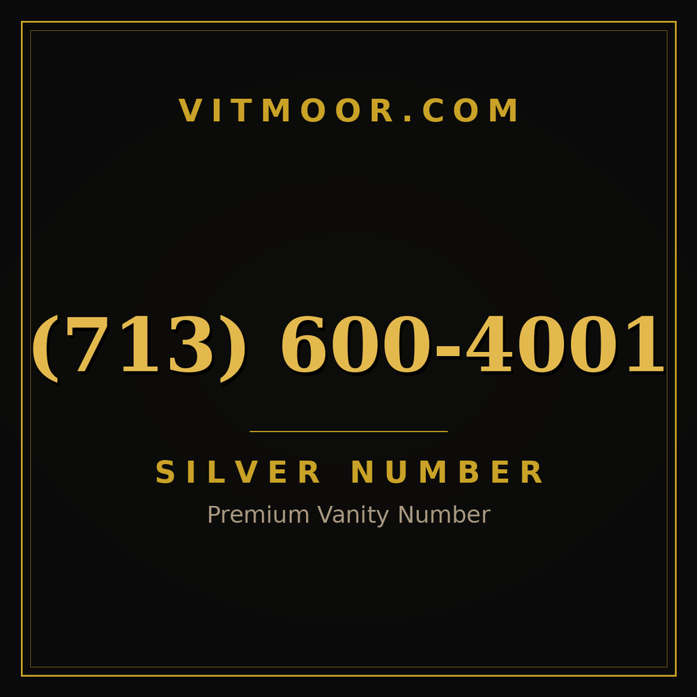 713 600-4001