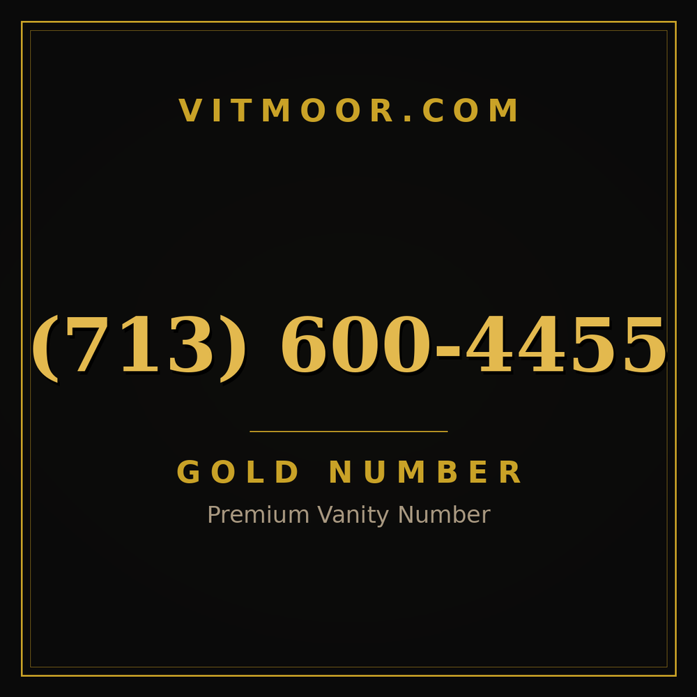 713 600-4455