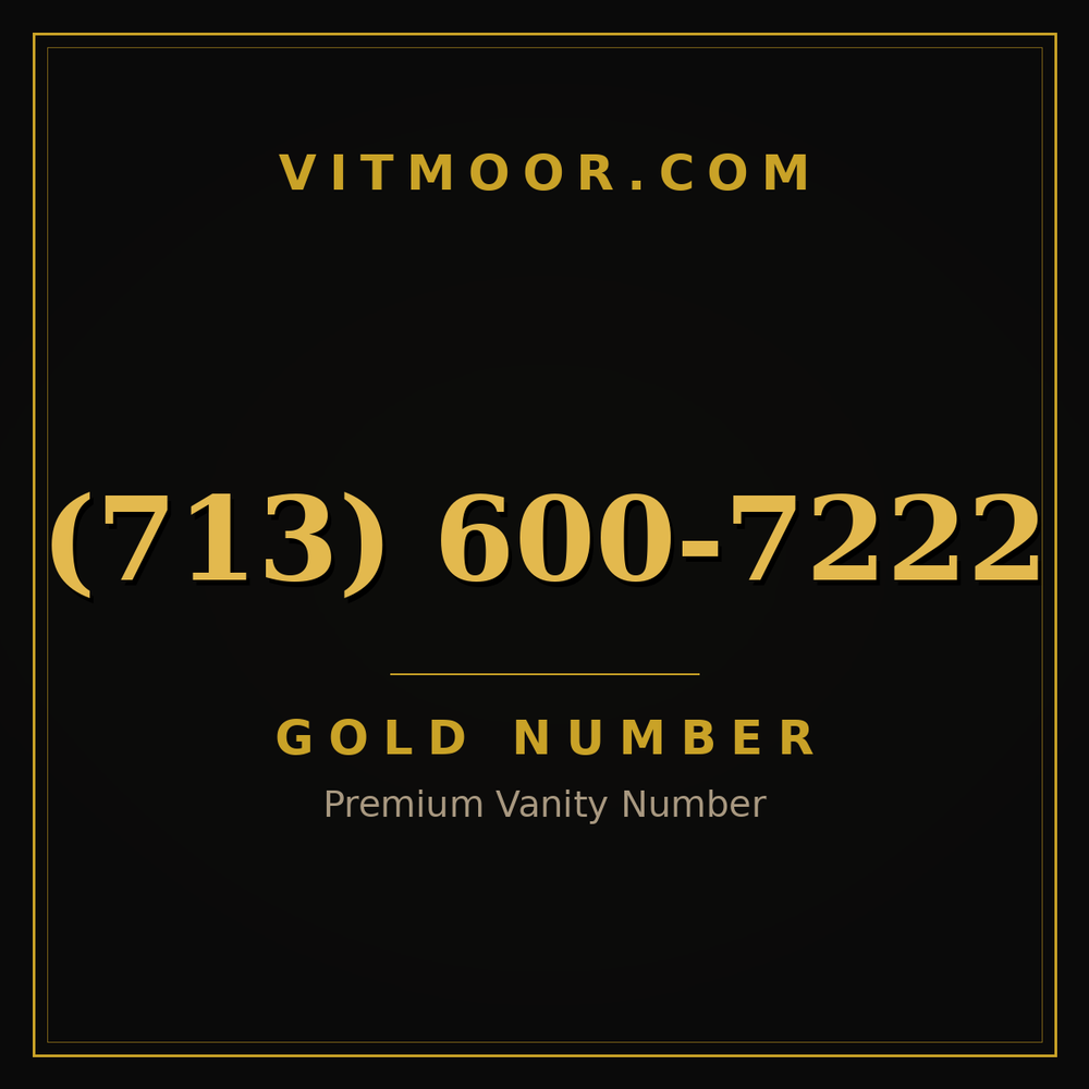 713 600-7222