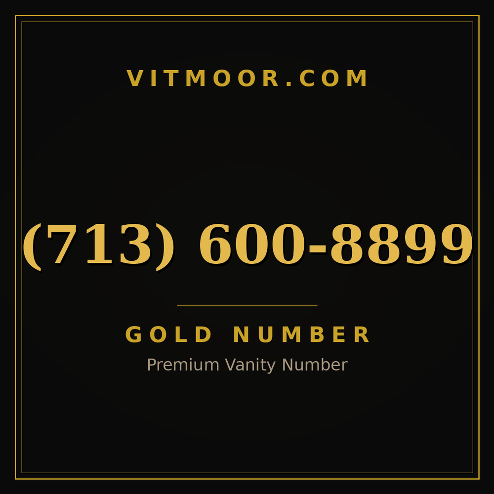 713 600-8899