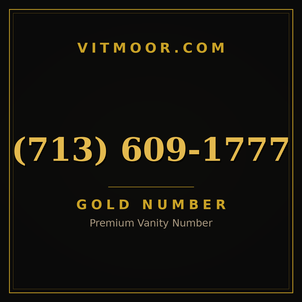 713 609-1777